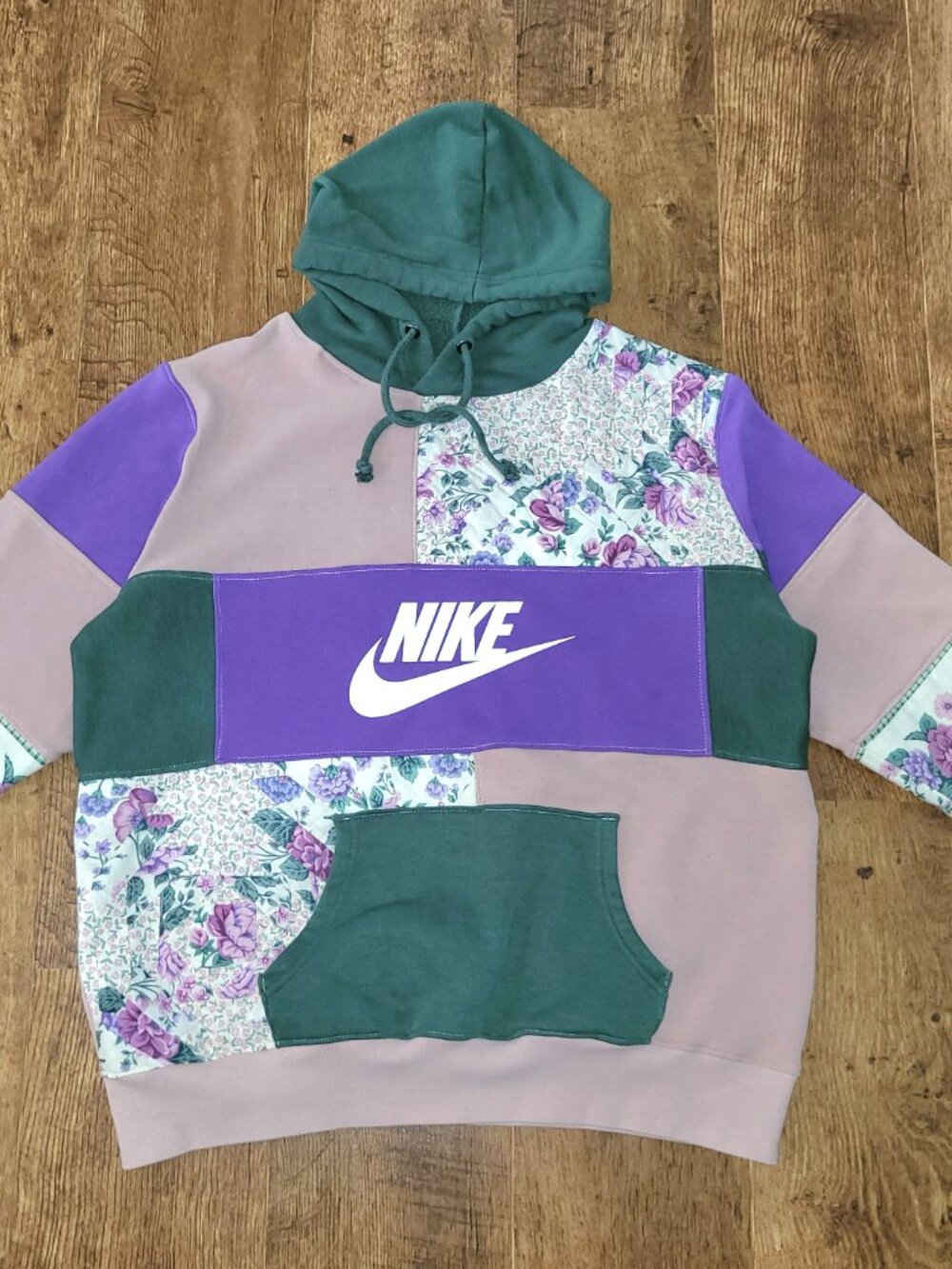 Nike Patchwork Hoodie - Picture 6 of 8